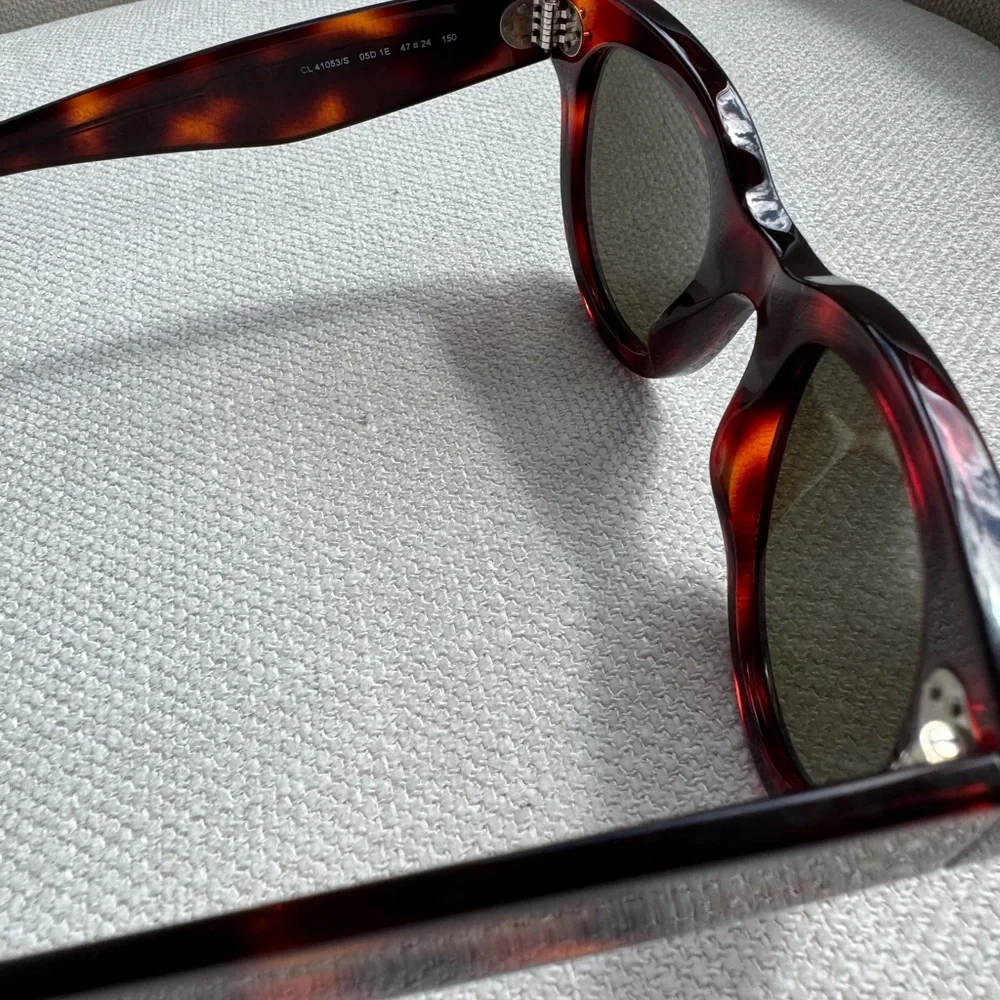 Celine Tortoise Shell Sunglasses - Picture 2 of 14